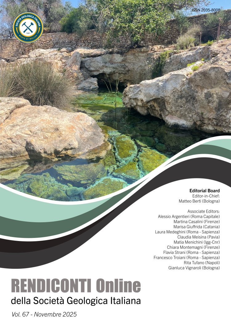 Rendiconti Online della Società Geologica Italiana - Vol. November 2025