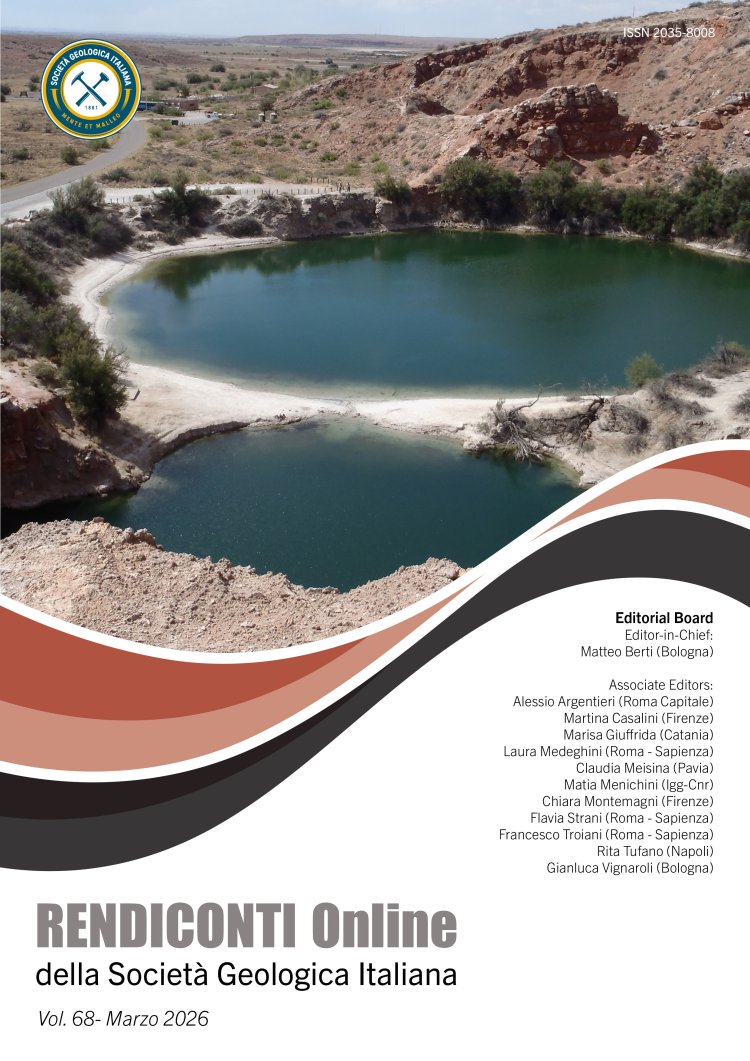 Rendiconti Online della Società Geologica Italiana - Vol. March 2026
