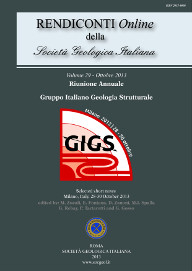 Rendiconti Online della Società Geologica Italiana - Vol. October 2013