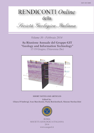 Rendiconti Online della Società Geologica Italiana - Vol. February 2014