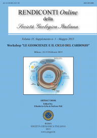 Rendiconti Online della Società Geologica Italiana - Vol. 35/2015