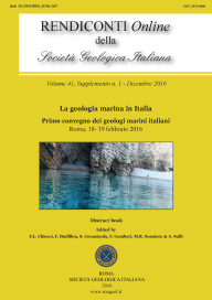 Rendiconti Online della Società Geologica Italiana - Vol. 41/2016